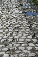 Wall Mural - France Pavés de Paris Roubaix parcours course cyclisme UCI secteur Moulin de Vertain