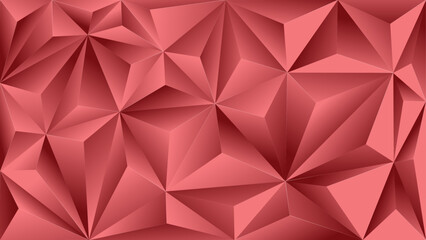 Abstract Triangular Polygonal Facet 3d Background in Adobe Illustrator