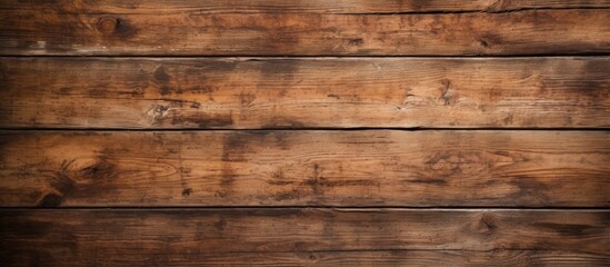 Poster - Capture the details of a wooden wall up close, showcasing numerous scratches and marks on the surface