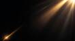 © Al Amin - Flare light, effects sunlight, lens flare, light leaks, warm sun rays light effects, overlays or golden flare isolated on black background. effect, sunlight, ray, glow, bright, shine, sun. ai