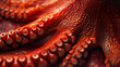 Extreme macro shot of Octopus Skin photorealistic background