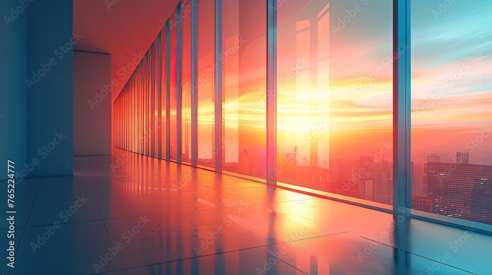 Futuristic smart windows with adjustable opacity and solar energy ...