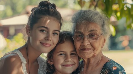 three generations of family generative ai