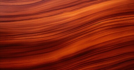 Wall Mural - A close up of a brown wavy surface with some red in it. Generative AI.