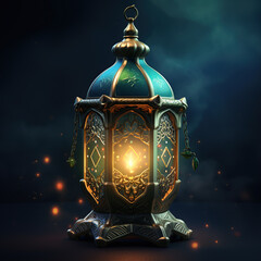 Wall Mural - lantern