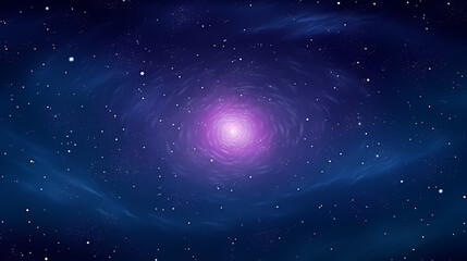 Wall Mural - Stunning illustration of nebula sparkling in the night sky