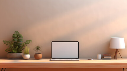 3d Desktop Mockup