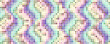 Abstract dotted background. Multiple colored halftone pattern. Digital mosaic from circles.