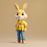 Fototapeta Big Ben - Yellow Bunny