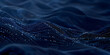 cyber technology background.Abstract blue  futuristic wave 