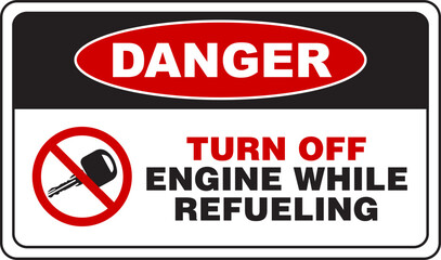 Turn Off Engine While Refueling