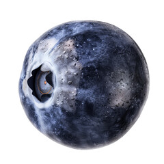 Sticker - blueberry isolated on transparent background