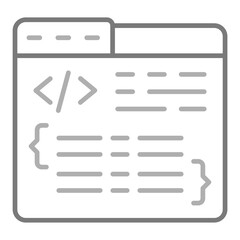 Web Coding Icon