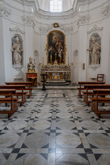 Wall Mural - Teano, Campania, Italy. The Cathedral of San Clemente.