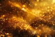 © Lifetouch AI - Abstract golden background with bokeh effect and shining defocused glitters. Festive gold texture for Christmas, New Year, birthday, celebration, greeting, victory, success, magic, Generative AI