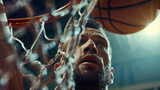 Fototapeta Fototapety sport - close-up basketball player 