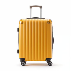 suitcases isolated on white background (luggage, baggage)