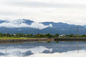 Wall Mural - Yilan countryside in jiaoxi district