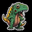 Little Cartoon Dinosaur Stickers