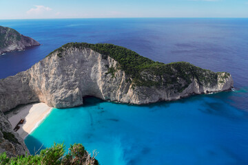 Canvas Print - Beautiful lanscape of Zakinthos island