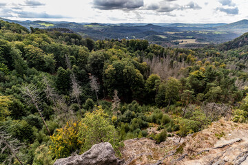 Sticker - Landscape of the Czech Switzerland National Park, Czech Republic