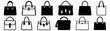 © Catnip - Bag silhouette set vector design big pack of illustration and icon