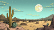 Desert Moon Duel cartoon