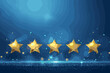 Delighted customers express satisfaction through glowing 5-star reviews, ratings and feedback, boosting product reputation and showcasing excellence worthy of top rankings and awards.