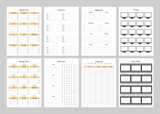 Fototapeta  - Planner Bundle Pack