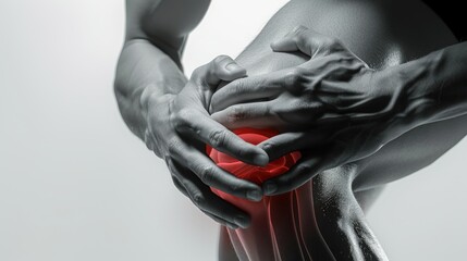 Visual Depiction of Human Knee Joint Pain