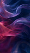 A detailed view of a fabric in shades of purple and blue. Suitable for various creative projects
