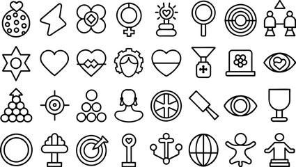 Gender symbol vector