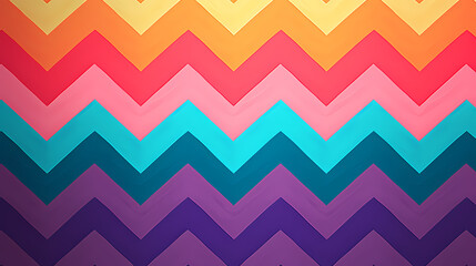 Wall Mural - abstract zigzag stripes