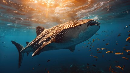  Create an informative piece highlighting the conservative, large sea animal