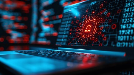 Poster - Laptop Cyber Attack Emergency