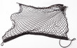 mesh for securing luggage in the luggage compartment of a car on a white isolated background. vehicle parts and accessories