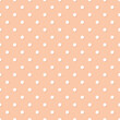 Seamless pink polka dot pattern vector