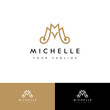 Michelle Logo Design - Replaceable text