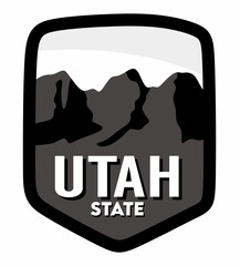 Wall Mural - utah state with beautiful view