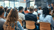 © Laura - A photo of investors attending a real estate investment seminar to learn about different strategies for investing in property and land live and enjoy, create and create