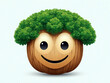 a tree face imoji icon new image