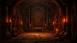 Church of the holy sepulchre. AI generated art illustration.