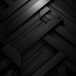 black abstract wallpaper, monochrome design, neat symmetrical pattern