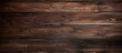 A close up of a brown hardwood plank wall with a blurred background, showing the intricate pattern of the wood grain and rich wood stain