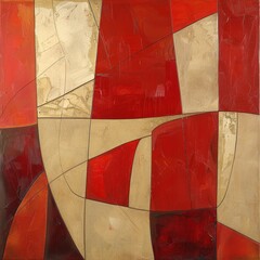 Wall Mural - Abstract stained glass background. Wall painted with watercolor paint with geometric shapes. vibrant shade colors