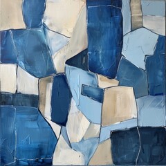 Wall Mural - Abstract stained glass background. Wall painted with watercolor paint with geometric shapes. vibrant shade colors