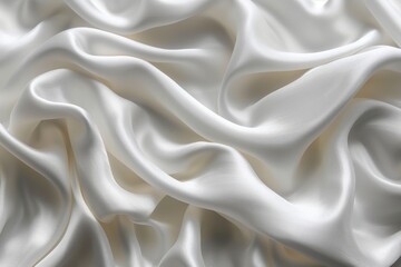 Poster - Abstract background with white blur.