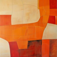 Wall Mural - Abstract stained glass background. Wall painted with watercolor paint with geometric shapes. vibrant shade colors