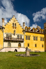 Canvas Print - Nectiny castle, Western Bohemia, Czech Republic