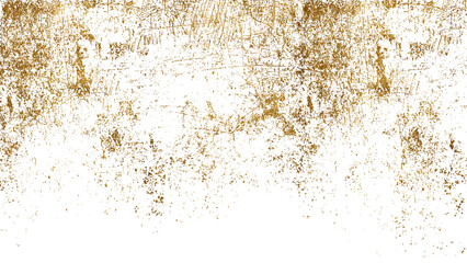 Wall Mural - Golden paint brush stroke glittering texture.